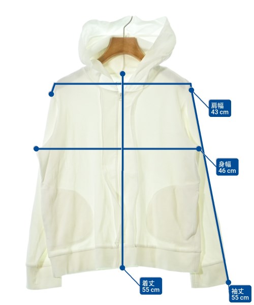 C'NOTE（ノート）パーカー 白 サイズ:F レディース/2200626097066