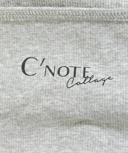 C'NOTE（ノート）タンクトップ グレー サイズ:F レディース/2200689871061