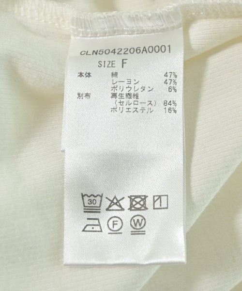 C'NOTE（ノート）Tシャツ・カットソー 白 サイズ:F レディース/2200707305110