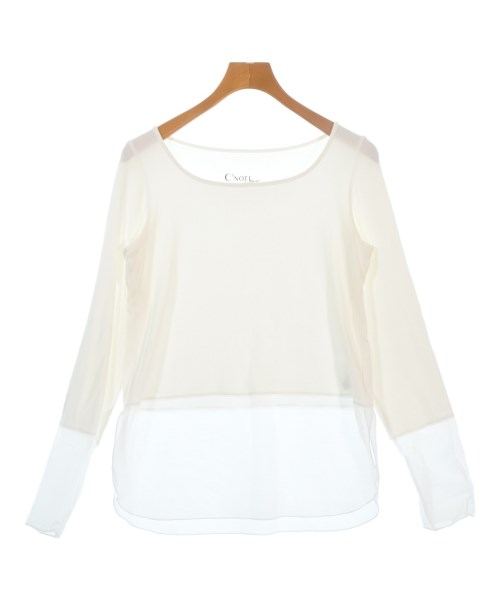 C'NOTE(ノート)Tシャツ・カットソー 白 サイズ:F/2200666165091