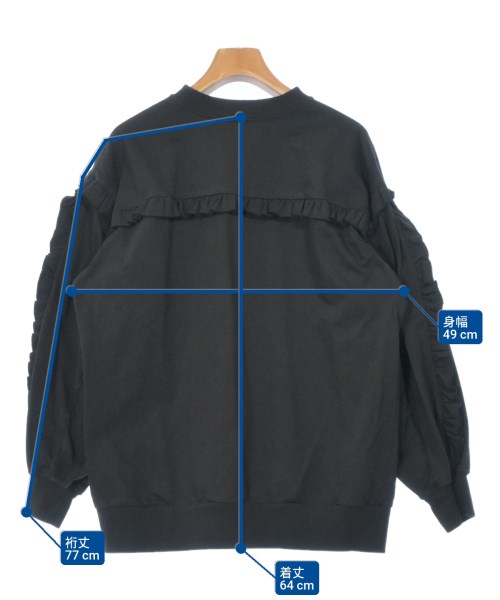 ELLIE（エリー）Tシャツ・カットソー 黒 サイズ:F レディース/2200668567053