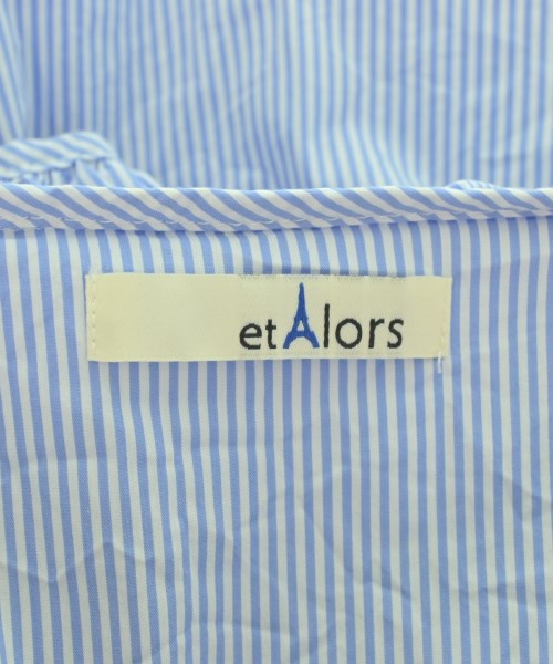 etAlors（エアロ―）ブラウス 青 サイズ:-(XS位) レディース/2200722722404