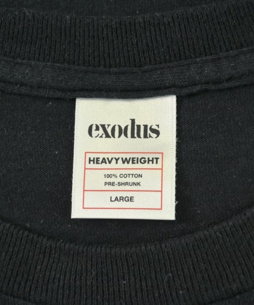 exodus（エクソダス）Tシャツ・カットソー 黒 サイズ:L メンズ/2200711023284