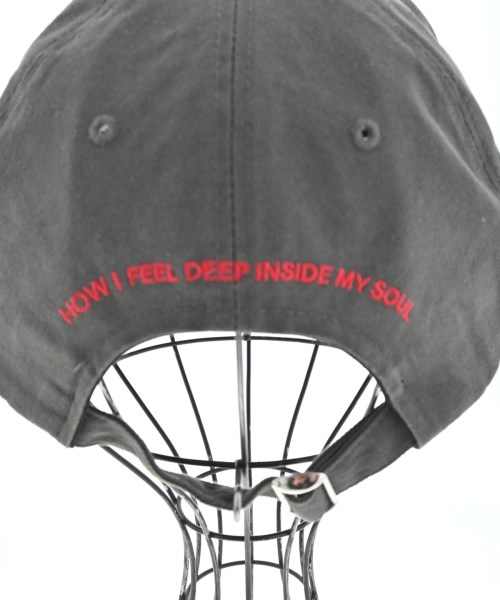 GADID ANONIEM（ガディッドアノニム）キャップ グレー サイズ:F メンズ/2200654888353