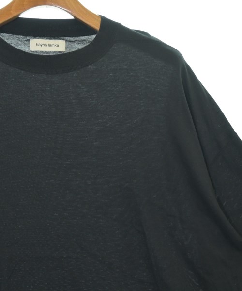 hayha lamka（ヘイヘラムカ）Tシャツ・カットソー 黒 サイズ:F メンズ/2200723587101