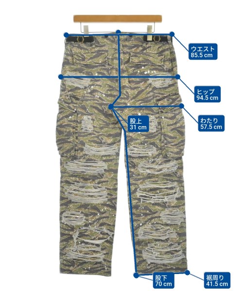 INNOCENCE NYC（イノセンスニューヨーク）カーゴパンツ 茶 サイズ:M メンズ/2200665922039