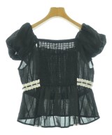 LILLIAN CARAT（リリアンカラット）カジュアルシャツ 黒 サイズ:2(M位) レディース/2200725106041