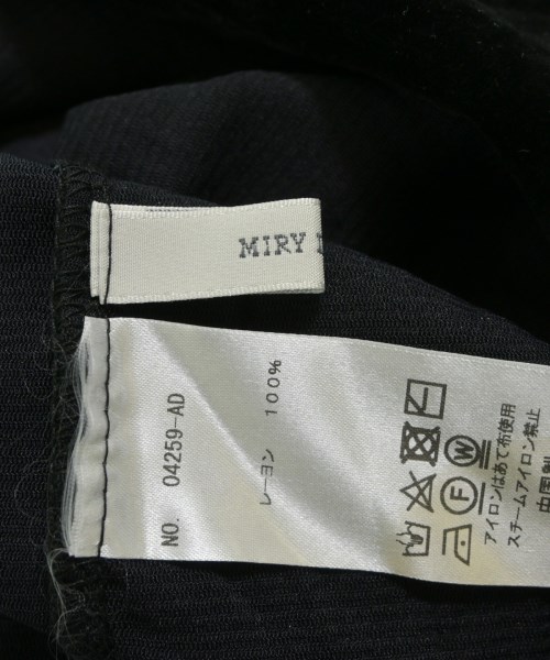 MIRY DCERA（ミリーデュセラ）Tシャツ・カットソー 黒 サイズ:F レディース/2200628999184