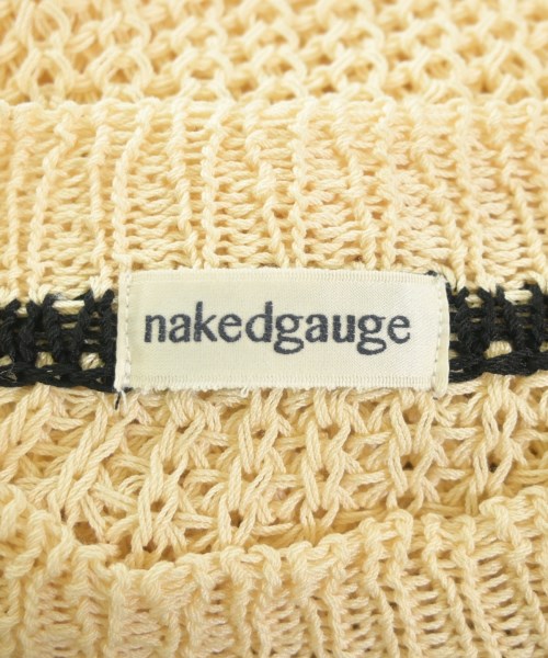 nakedgauge（ネイキッドゲージ）ニット・セーター ベージュ サイズ:2(M位) メンズ/2200719394010