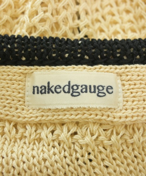 nakedgauge（ネイキッドゲージ）カーディガン ベージュ サイズ:1(S位) メンズ/2200719394034
