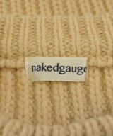 nakedgauge（ネイキッドゲージ）ニット・セーター ベージュ サイズ:1(S位) メンズ/2200709904014