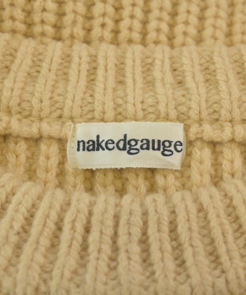 nakedgauge（ネイキッドゲージ）ニット・セーター ベージュ サイズ:2(M位) メンズ/2200709904045