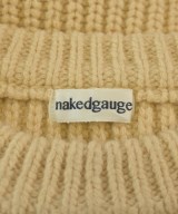 nakedgauge（ネイキッドゲージ）ニット・セーター ベージュ サイズ:2(M位) メンズ/2200709904052