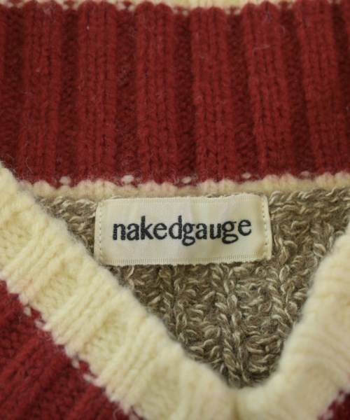 nakedgauge（ネイキッドゲージ）ニット・セーター ベージュ サイズ:2(M位) メンズ/2200709904106