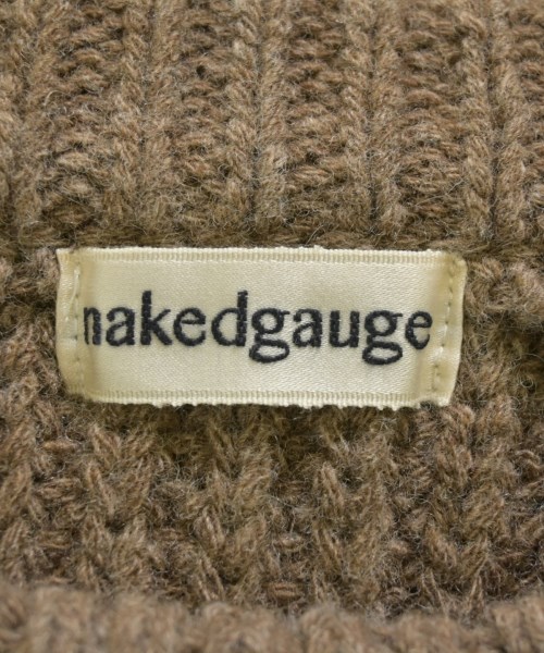 nakedgauge（ネイキッドゲージ）ニット・セーター 茶 サイズ:1(S位) メンズ/2200709904205