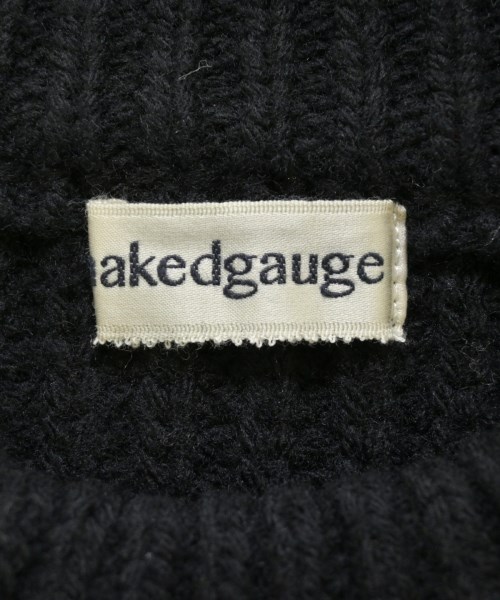 nakedgauge（ネイキッドゲージ）ニット・セーター 黒 サイズ:1(S位) メンズ/2200709904212