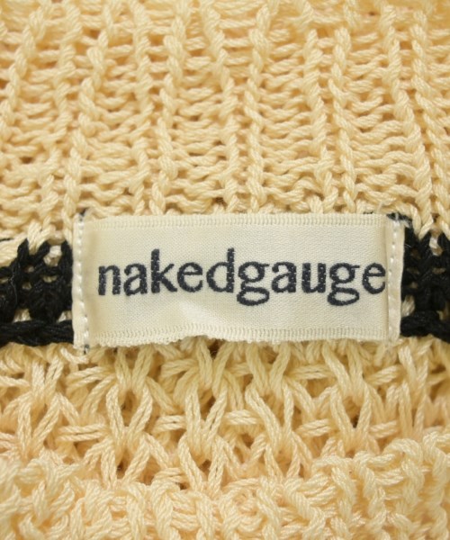 nakedgauge（ネイキッドゲージ）ニット・セーター ベージュ サイズ:1(S位) メンズ/2200709904229