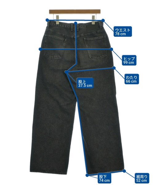 nakedgauge（ネイキッドゲージ）デニムパンツ 黒 サイズ:2(M位) メンズ/2200733442070