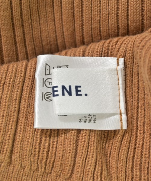 netene.（ネテネ）ニット・セーター 茶 サイズ:F レディース/2200701294069