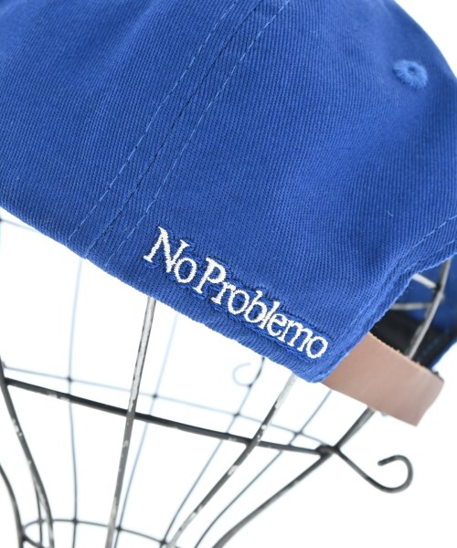 No problemo（ノープロブレモ）キャップ 青 サイズ:O/S メンズ/2200659032034