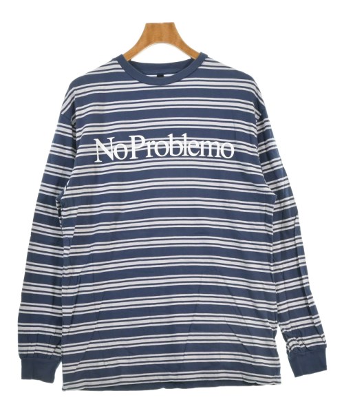 No problemo(ノープロブレモ)Tシャツ・カットソー 青 サイズ:L/2200668466059