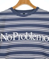 No problemo（ノープロブレモ）Tシャツ・カットソー 青 サイズ:L メンズ/2200668466059