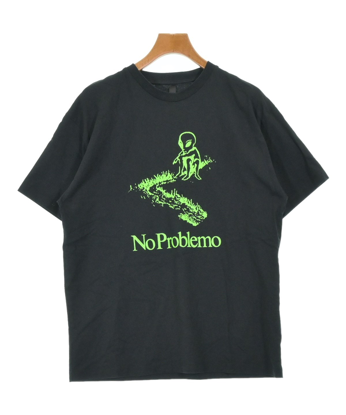 No problemo（ノープロブレモ）Tシャツ・カットソー 黒 サイズ:L 