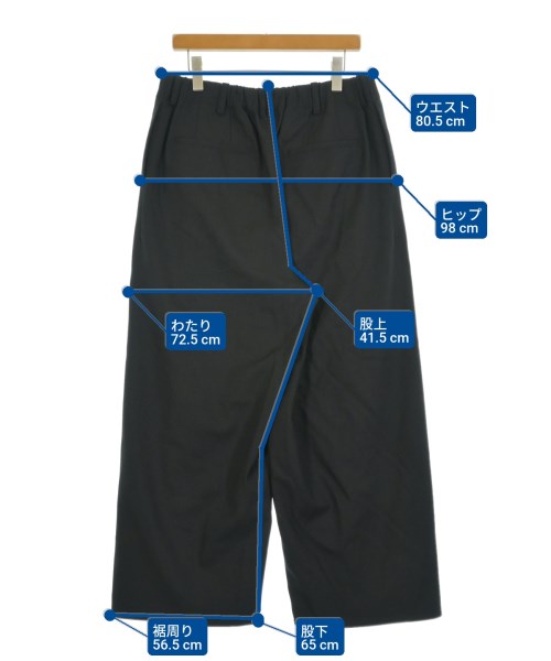 nonnotte（ノノット）スラックス 黒 サイズ:-(XL位) メンズ/2200650453029