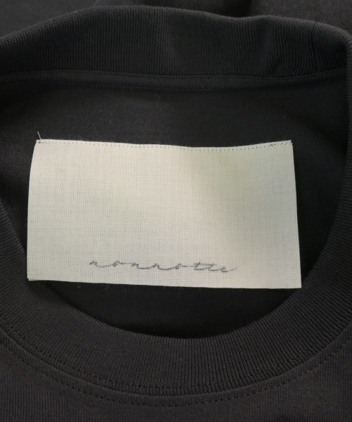 nonnotte（ノノット）Tシャツ・カットソー 黒 サイズ:4(L位) メンズ/2200660233017