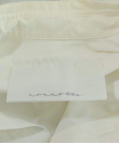 nonnotte（ノノット）カジュアルシャツ 白 サイズ:4(XL位) メンズ/2200667494053