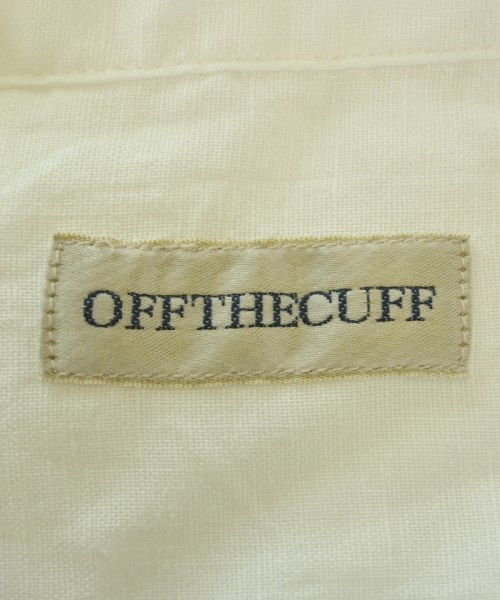 OFFTHECUFF（オフザカフ）カジュアルシャツ 白 サイズ:XL メンズ/2200672598036