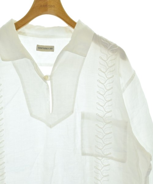 OFFTHECUFF（オフザカフ）カジュアルシャツ 白 サイズ:XL メンズ/2200672598036