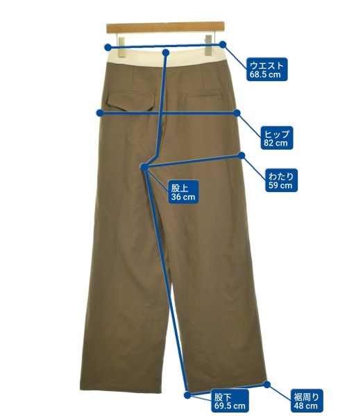 OOO（トリプルオゥ）その他 茶 サイズ:M レディース/2200658471186