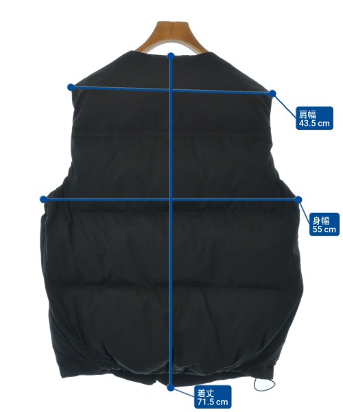 PRODUCT LAB.（プロダクトラボ）ダウンジャケット/ダウンベスト 黒 サイズ:M メンズ/2200636150010