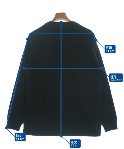 SARTO（サルト）Tシャツ・カットソー 黒 サイズ:M メンズ/2200612682092