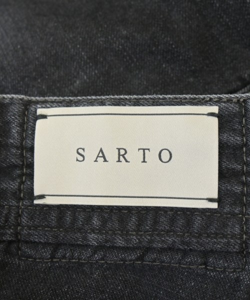 SARTO（サルト）デニムパンツ 黒 サイズ:L メンズ/2200676365078