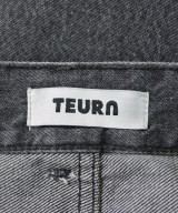 TEURN STUDIOS（ターンスタジオ）デニムパンツ 黒 サイズ:24(S位) レディース/2200690265019