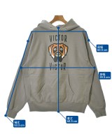 VICTOR VICTOR（ヴィクターヴィクター）パーカー グレー サイズ:L メンズ/2200654273050