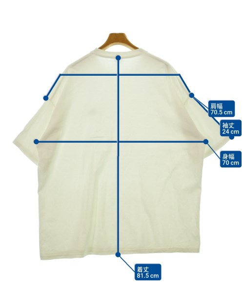 WAKE（ウエイク）Tシャツ・カットソー 白 サイズ:XXL メンズ/2200658982064