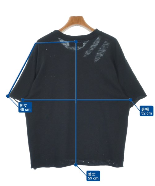 AMIRI（アミリ）Tシャツ・カットソー 黒 サイズ:40(M位) レディース/2200611854056