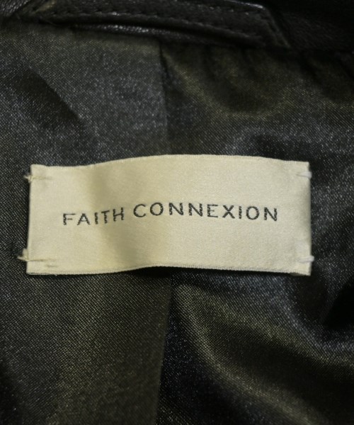 Faith connexion（フェイスコネクション）ライダース 黒 サイズ:38(S位) レディース/2200650657014