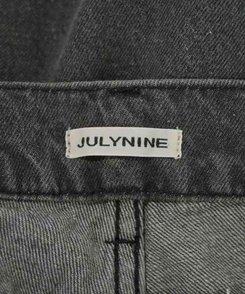 JULYNINE（ジュライナイン）デニムパンツ 黒 サイズ:M レディース/2200713512281