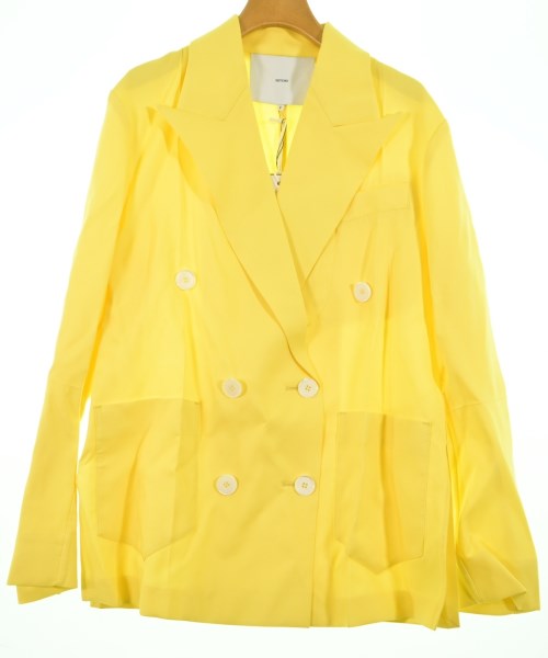 SETCHU（セッチュウ）ジャケット 黄 サイズ:0(XS位) レディース/2200631157182