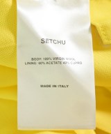 SETCHU（セッチュウ）ジャケット 黄 サイズ:0(XS位) レディース/2200631157182