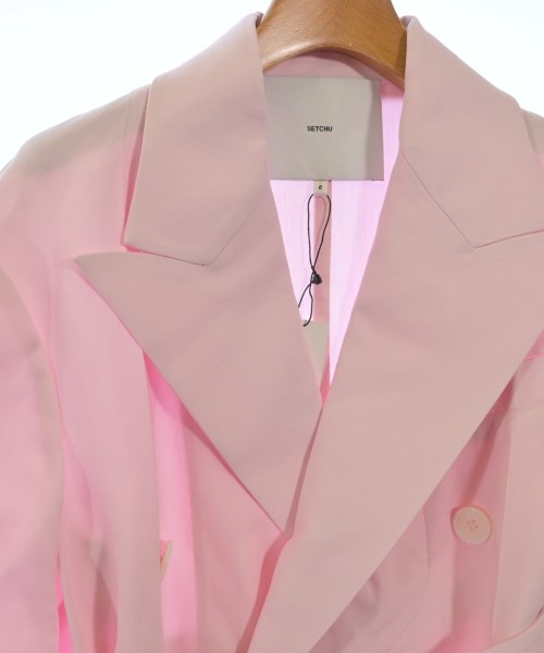 SETCHU（セッチュウ）ジャケット ピンク サイズ:0(XS位) レディース/2200631226215