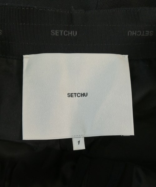 SETCHU（セッチュウ）カーゴパンツ 黒 サイズ:1(S位) メンズ/2200675069045