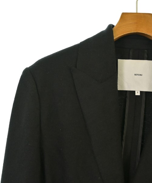 SETCHU（セッチュウ）テーラードジャケット 黒 サイズ:2(M位) メンズ/2200656959020