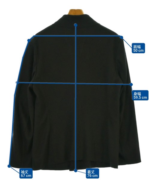 SETCHU（セッチュウ）テーラードジャケット 黒 サイズ:2(M位) メンズ/2200656959020