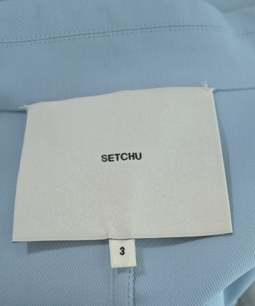SETCHU（セッチュウ）カジュアルジャケット 青 サイズ:3(L位) メンズ/2200659488039