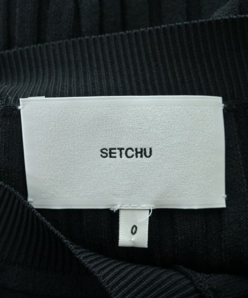SETCHU（セッチュウ）ニット・セーター 黒 サイズ:0(XS位) メンズ/2200643904064